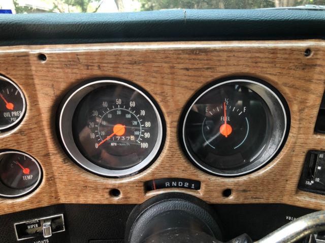 1977 Green Chevrolet Silverado 20 Regular cab