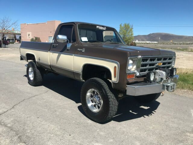 1977 Brown Chevrolet C/K Pickup 2500 Standard Cab Pickup