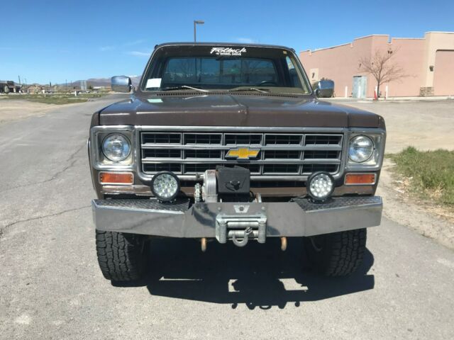 1977 Brown Chevrolet C/K Pickup 2500 Standard Cab Pickup