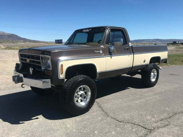 1977 Brown Chevrolet C/K Pickup 2500 Standard Cab Pickup