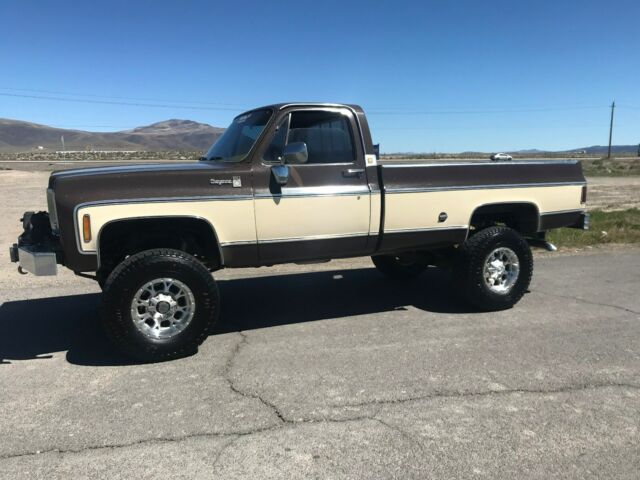 1977 Brown Chevrolet C/K Pickup 2500 Standard Cab Pickup
