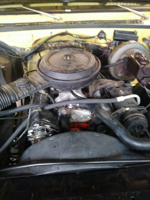 1977 Yellow Chevrolet C-10 Truck