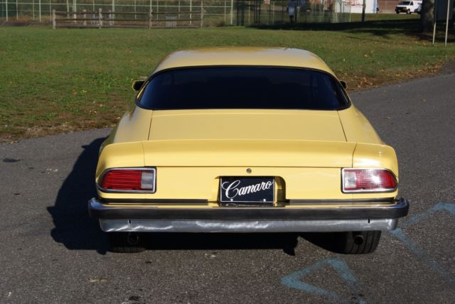 1977 Yellow Chevrolet Camaro SPORT COUPE
