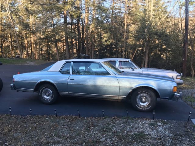 1977 Blue Chevrolet Capriceold Coupe