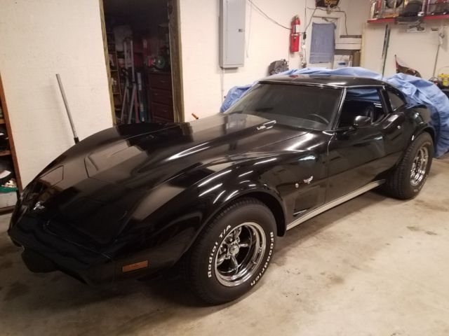 1977 Black Chevrolet Corvette Coupe