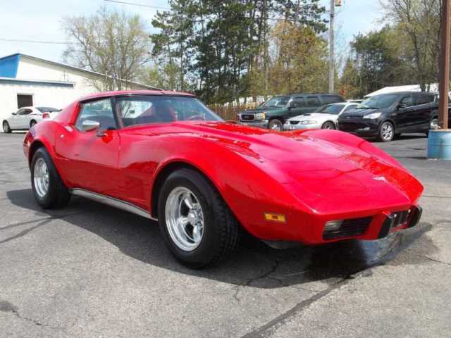 1977 Red Chevrolet Corvette Coupe