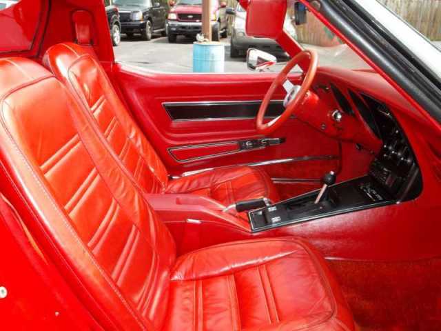 1977 Red Chevrolet Corvette Coupe
