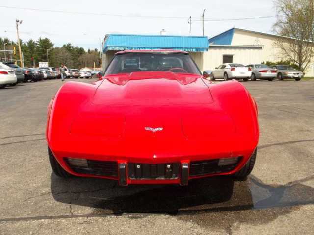 1977 Red Chevrolet Corvette Coupe