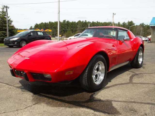 1977 Red Chevrolet Corvette Coupe