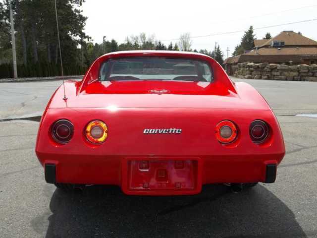 1977 Red Chevrolet Corvette Coupe