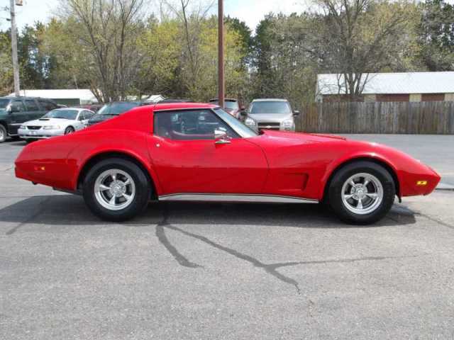 1977 Red Chevrolet Corvette Coupe