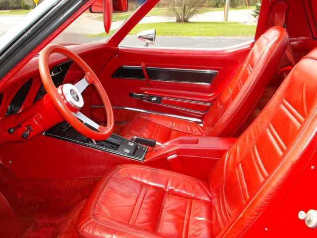 1977 Red Chevrolet Corvette Coupe