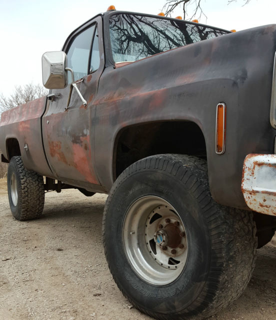 1977 Red Chevrolet C/K Pickup 2500 PICKUP