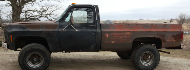 1977 Red Chevrolet C/K Pickup 2500 PICKUP