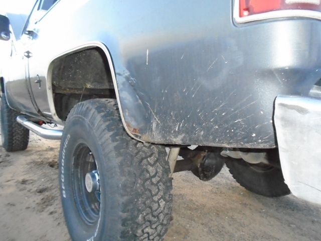 1977 Gray Chevrolet C/K Pickup 1500 Short Bed