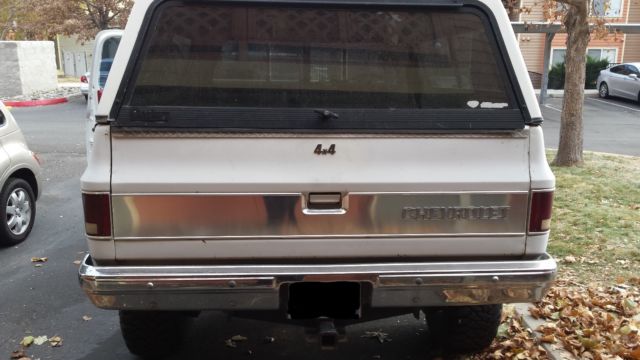 1977 White Chevrolet C/K Pickup 2500 Standard Cab Pickup