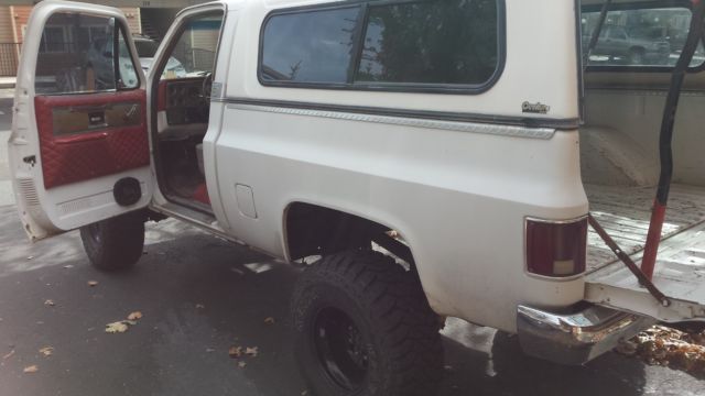 1977 White Chevrolet C/K Pickup 2500 Standard Cab Pickup