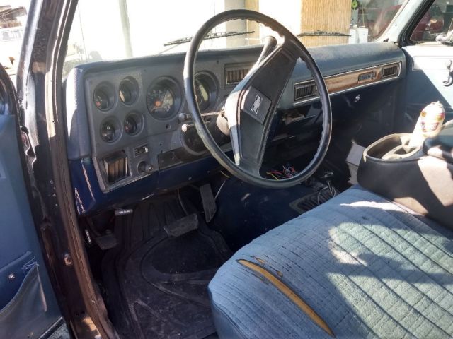 1977 Blue Chevrolet C/K Pickup 3500 Extended Crew Cab Pickup