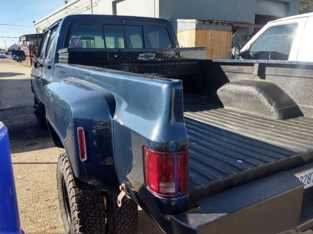 1977 Blue Chevrolet C/K Pickup 3500 Extended Crew Cab Pickup