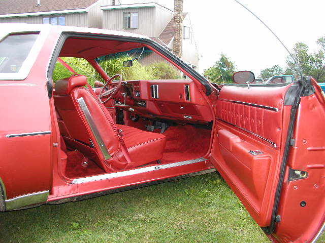 1977 Burgundy Chevrolet Malibu Coupe