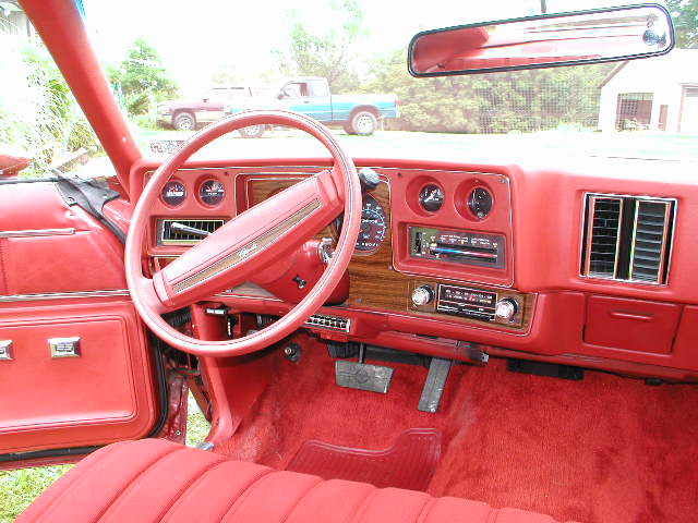1977 Burgundy Chevrolet Malibu Coupe