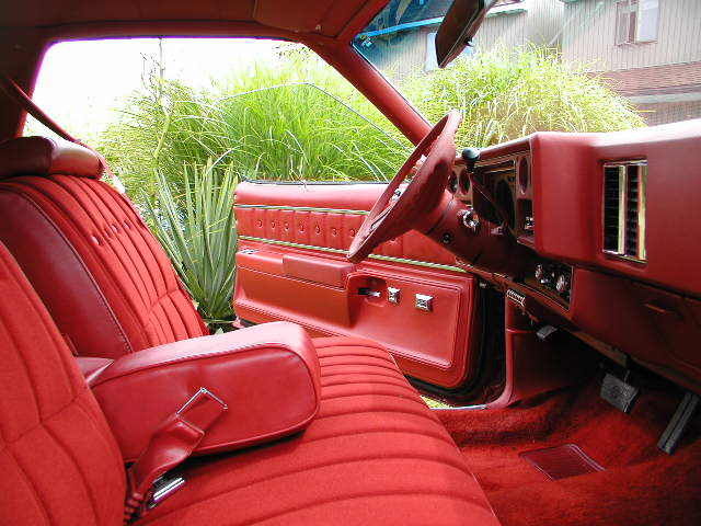 1977 Burgundy Chevrolet Malibu Coupe
