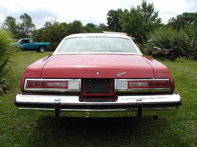1977 Burgundy Chevrolet Malibu Coupe