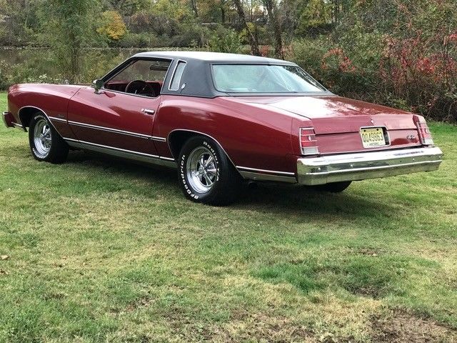 1977 Red Chevrolet Monte Carlo