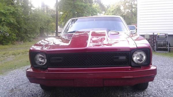 1977 Burgundy Chevrolet Nova Coupe