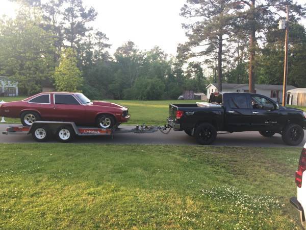 1977 Burgundy Chevrolet Nova Coupe