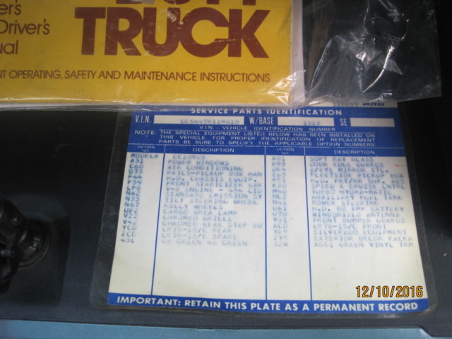 1977 Green Chevrolet C/K Pickup 1500 Standard Cab Pickup