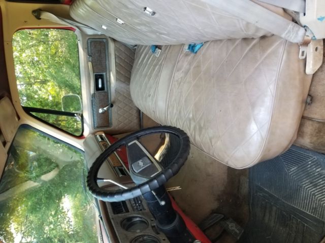 1977 Red Chevrolet Silverado 1500 Pickup