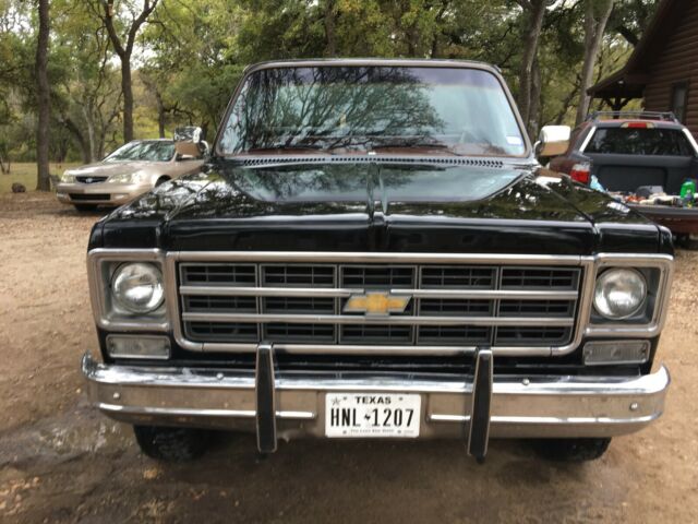 1977 Black Chevrolet C-10 SWB