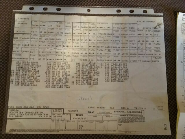 1977 Brown Chevrolet Other Pickups Standard Cab Pickup