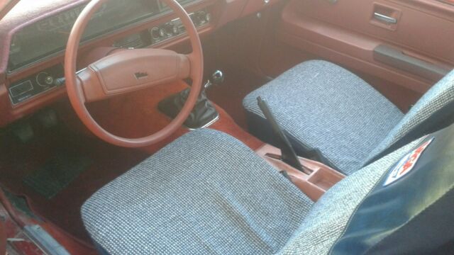 1977 Red Chevrolet Vega