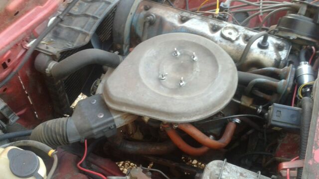 1977 Red Chevrolet Vega