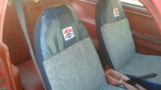 1977 Red Chevrolet Vega