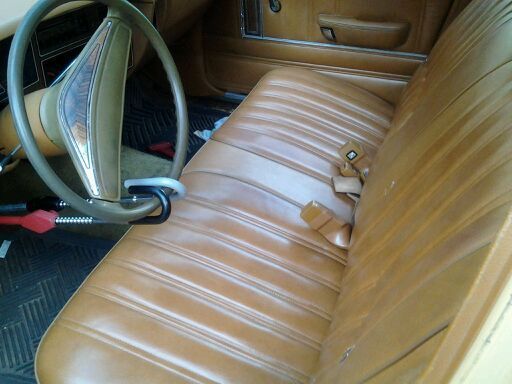 1977 cream yellow Chrysler Aspen Sedan