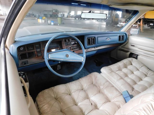 1977 Silver Chrysler New Yorker Coupe