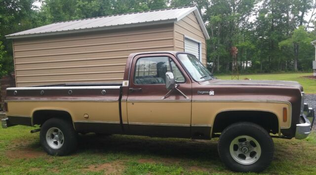 1977 Brown Chevrolet C/K Pickup 1500 Standard Cab Pickup