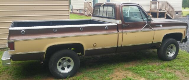 1977 Brown Chevrolet C/K Pickup 1500 Standard Cab Pickup