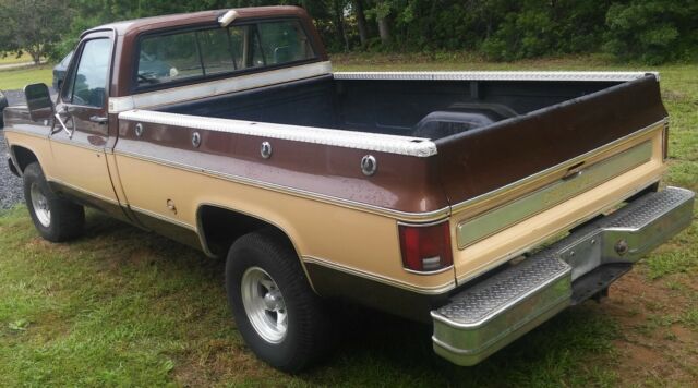1977 Brown Chevrolet C/K Pickup 1500 Standard Cab Pickup