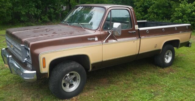 1977 Brown Chevrolet C/K Pickup 1500 Standard Cab Pickup