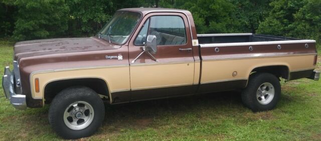 1977 Brown Chevrolet C/K Pickup 1500 Standard Cab Pickup