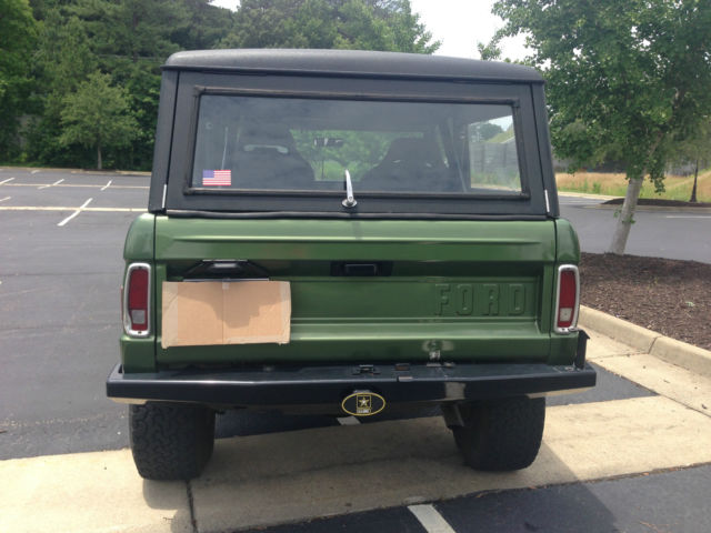1977 Green Ford Bronco SUV
