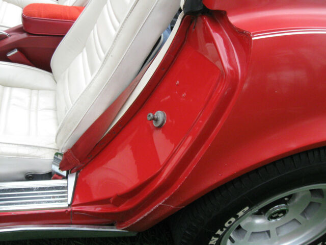 1977 Red Chevrolet Corvette Coupe