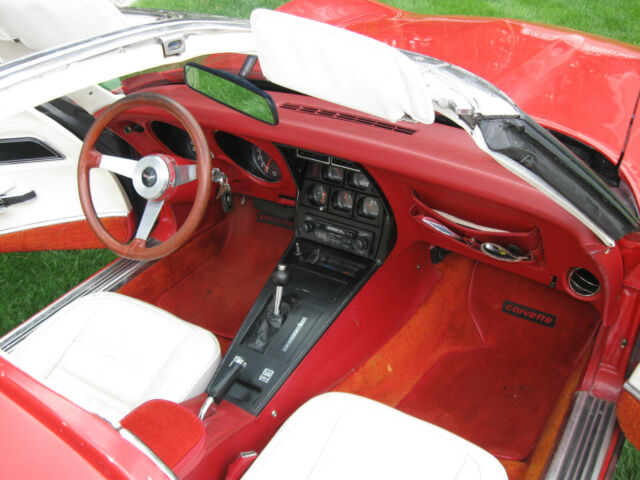1977 Red Chevrolet Corvette Coupe