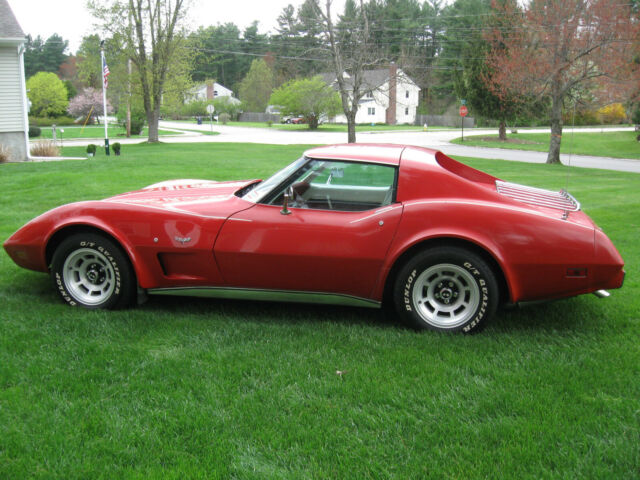 1977 Red Chevrolet Corvette Coupe