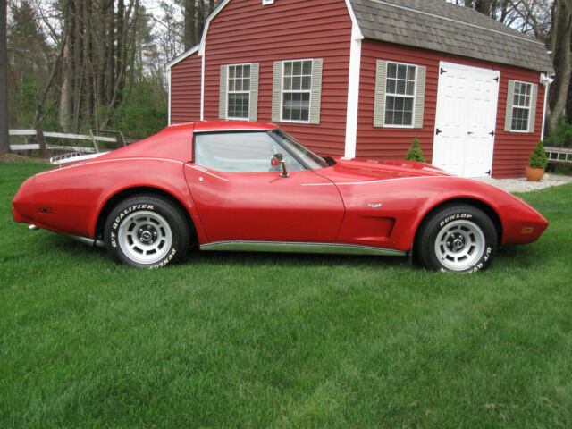 1977 Red Chevrolet Corvette Coupe