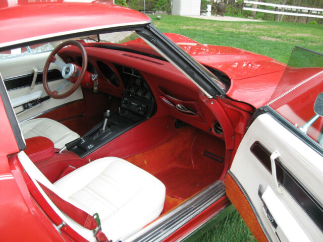 1977 Red Chevrolet Corvette Coupe